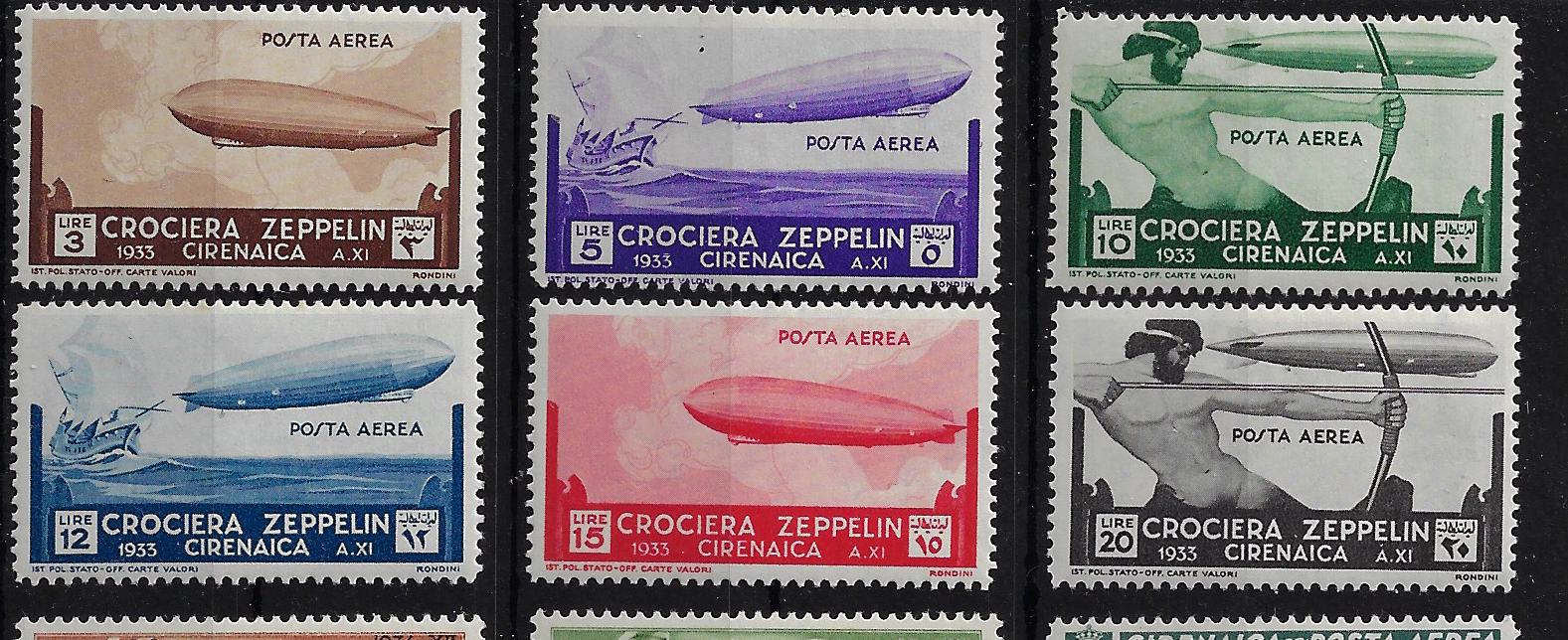 1933 Aerea Corciera Zeppelin